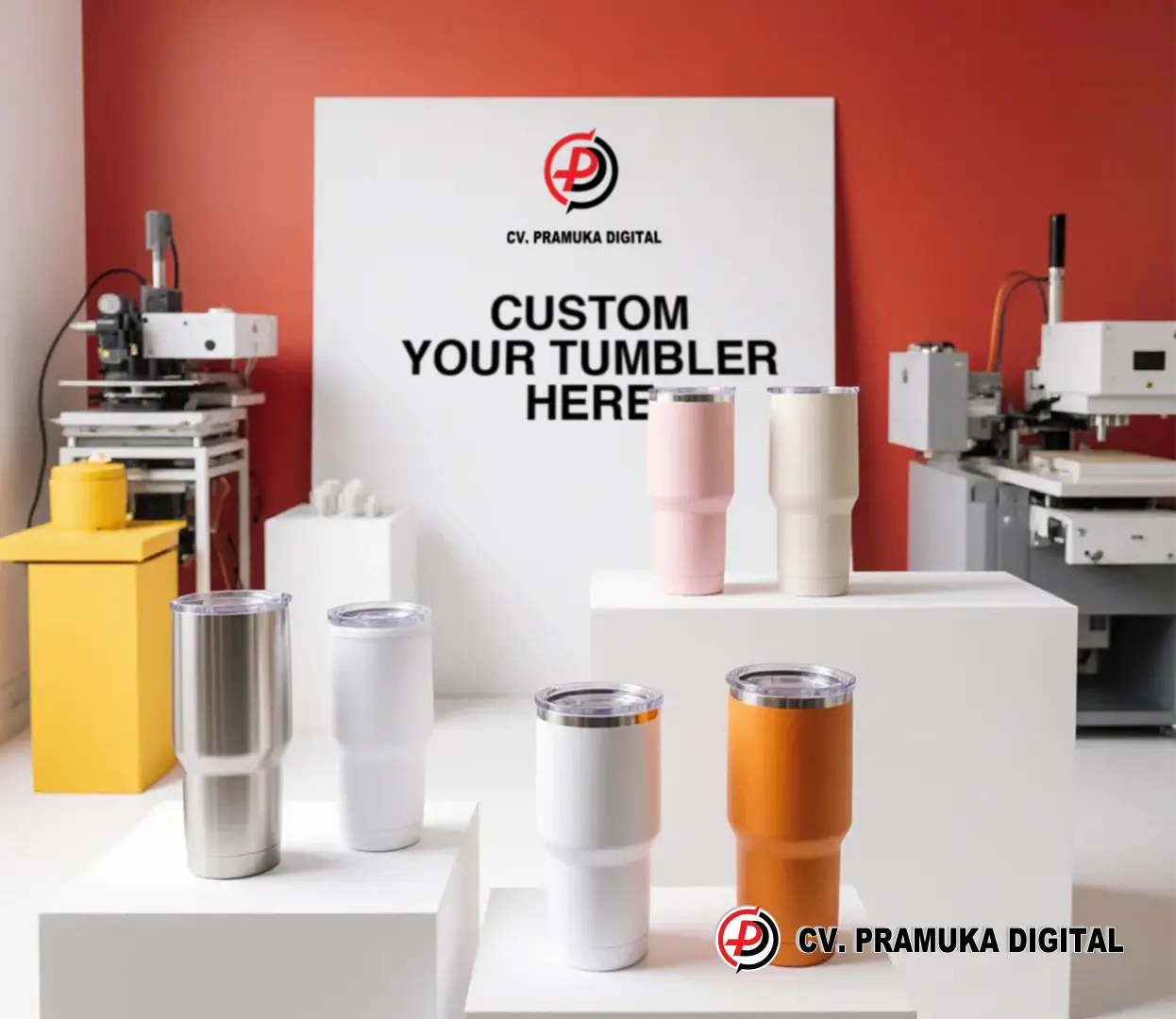 Pembuatan Tumbler Bisa Custom