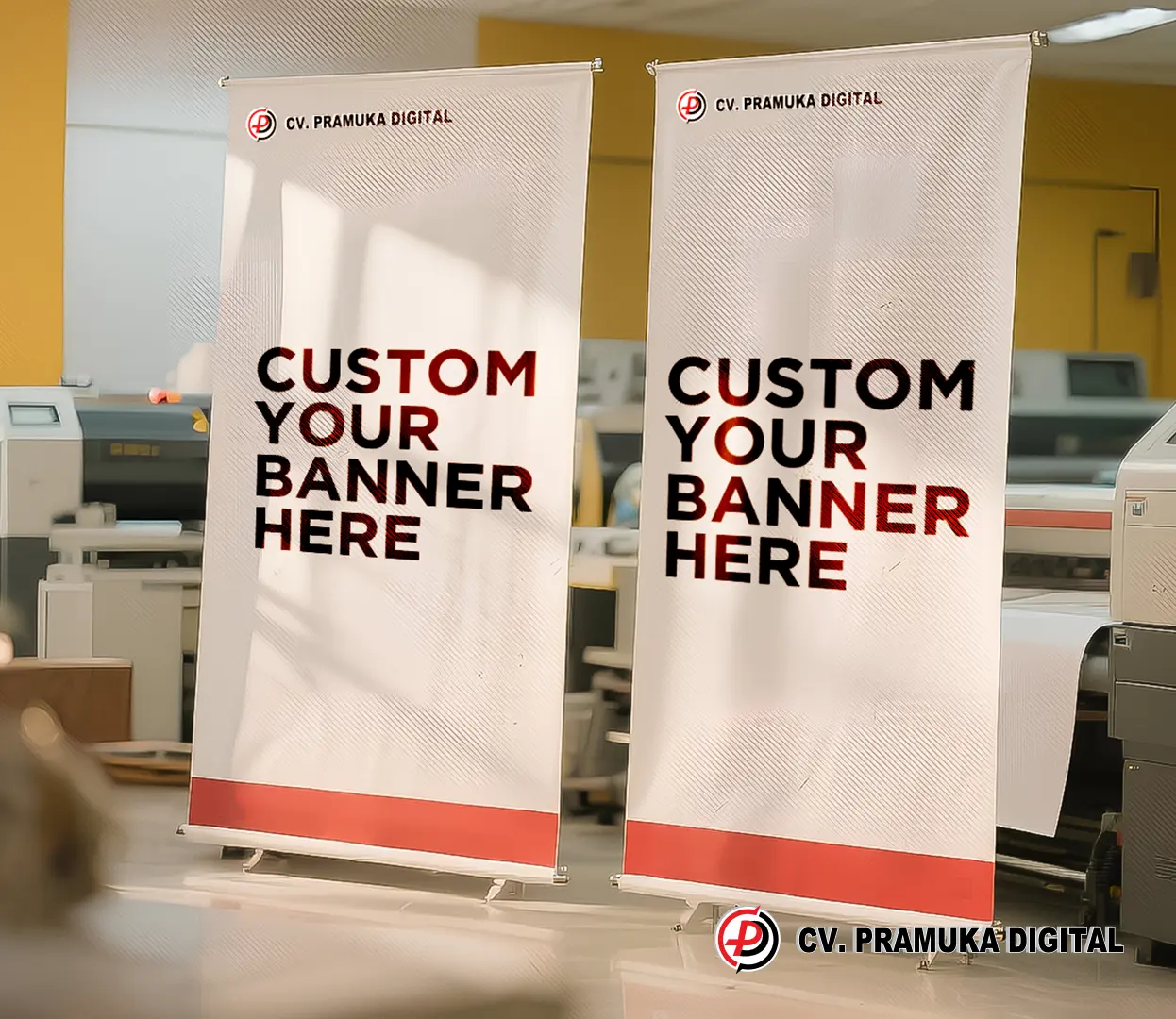 Pembuatan X-Banner Bisa Custom