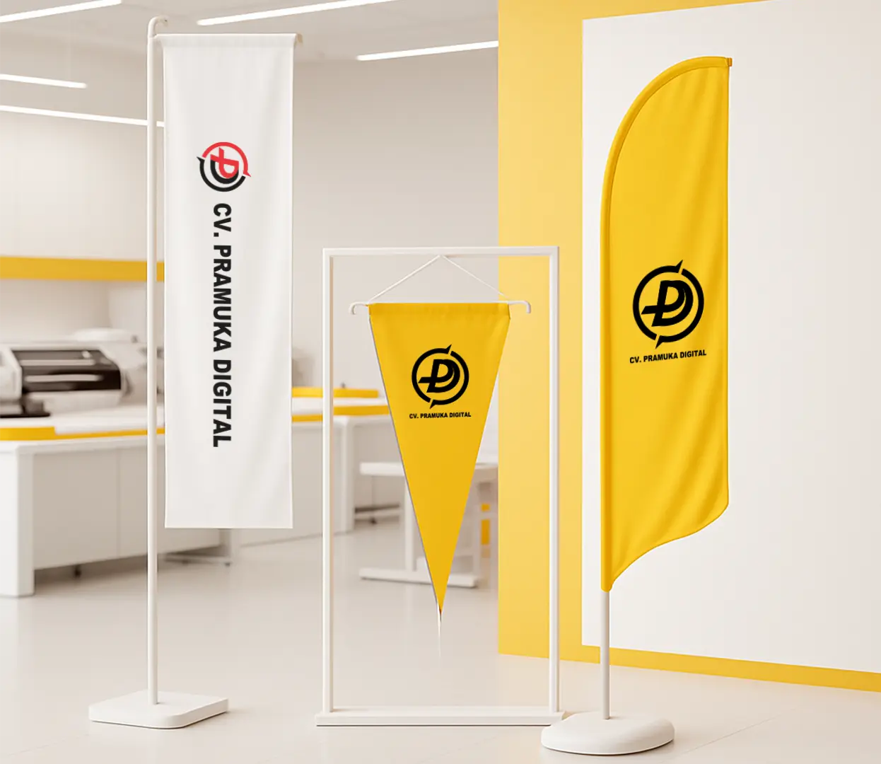 Pembuatan Umbul-Umbul Bisa Custom