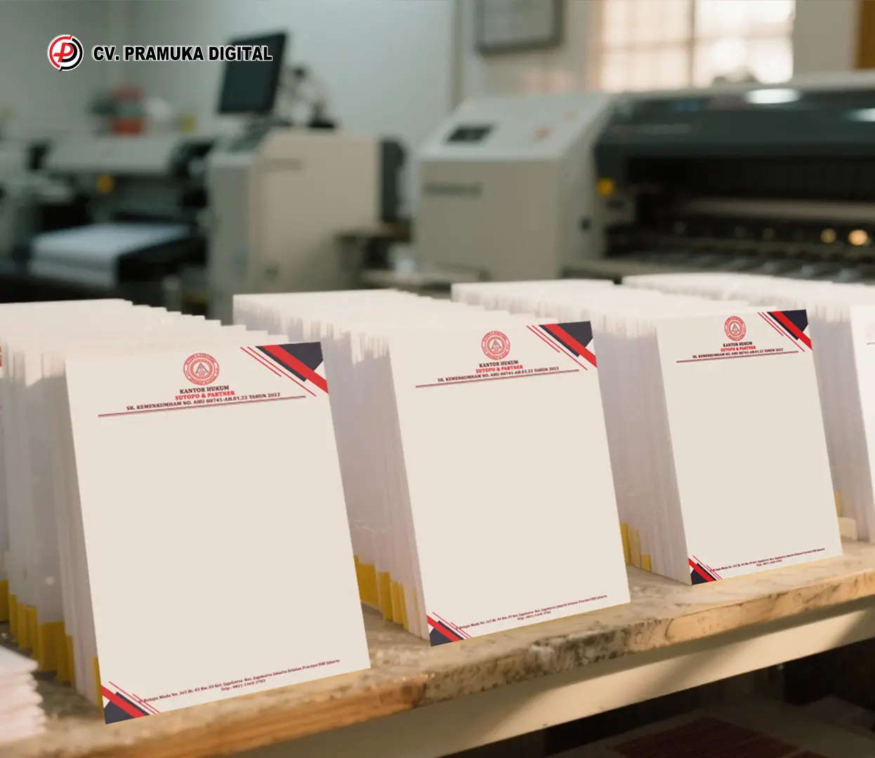 Pembuatan Kop Surat Bisa Custom