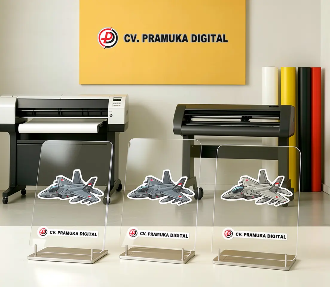 Layanan Cetak Die Cut Sticker Custom