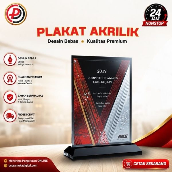 Plakat akrilik